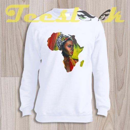Sweatshirt African Woman
