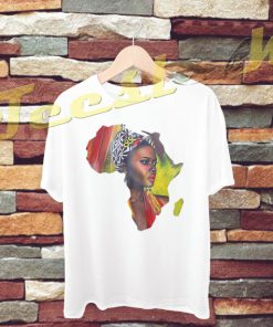 African Woman tees shirt