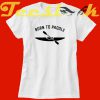 Born To Paddle Kayaking Canoo Boat tees shirt