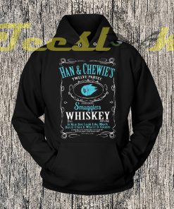 Han and Chewie Smugglers Whiskey Hoodies