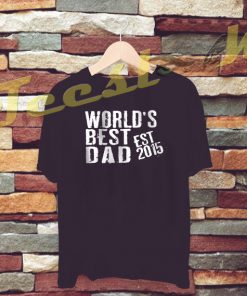 World's Best Dad tees shirt
