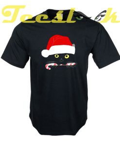 Black Cat Christmas shirt