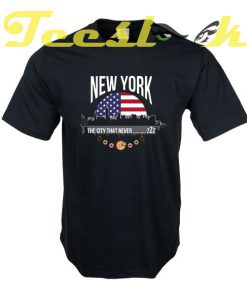 New York The City that never sleeps tees shirt
