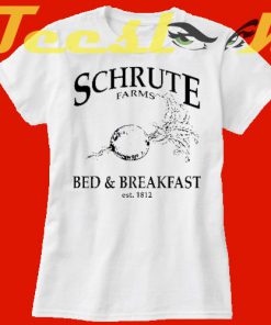 Schrute Farms Bed & Breakfast est 1812 tees shirt