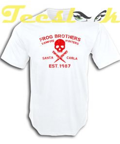 frog brothers vampire hunters santa carla killers 80s movie tees shirt