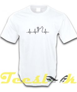 Cat Heartbeat tees shirt