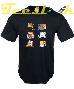 Cute Sushi Cats tees shirt