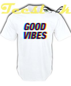 Good Vibes Techicolor tees shirt