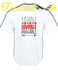Kissable Valentine tees shirt