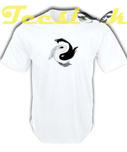 Koi Fish Yin Yang tees shirt