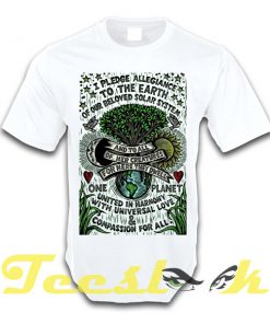 One Planet tees shirt