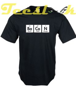 The Elements Of Bacon tees shirt