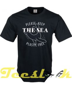 The Sea Plastic Free tees shirt