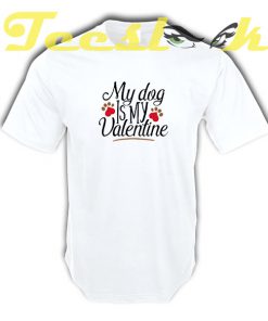 Valentine Dog tees shirt