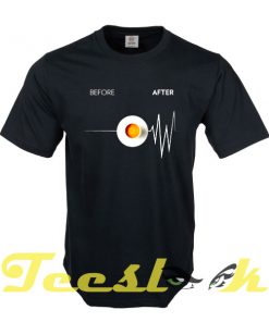 Before and After Coffee tees shirt