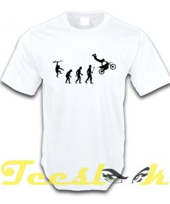 Evolution Dirtbike Funny tees shirt