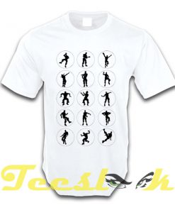 Fortnite Dances tees shirt