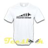 Funny Trail Bike Evolution Continues Silhouette tees shirt