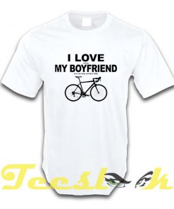 I Love My Boyfriend tees shirt