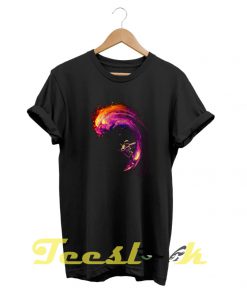 Space Surfing tees shirt