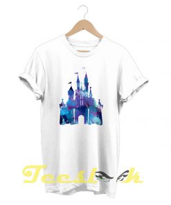 Splatter Paint Castle tees shirt