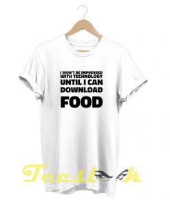 Technology of Food tees shirt