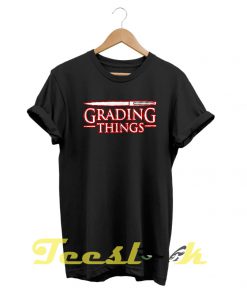 Grading Things Stranger Things tees shirt