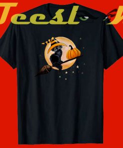 Cat With Witch Hat tees shirt