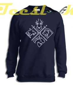 Sweatshirt Game Of Thrones Houses and Characters