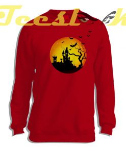 Sweatshirt Halloween Castle
