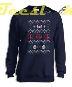 Sweatshirt Marvel Deadpool Ugly Christmas