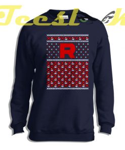 Sweatshirt Pokemon Team Rocket Ugly Christmas