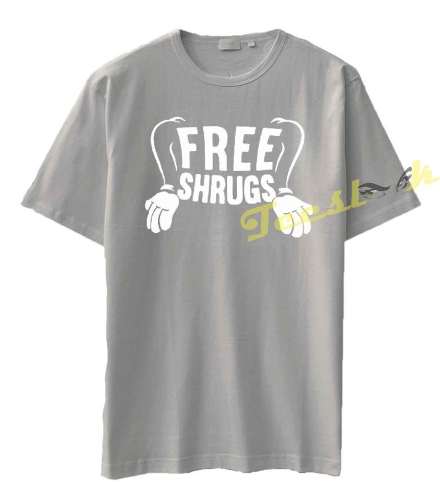 Free Shrugs tees shirt