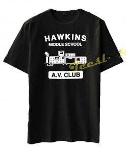 Hawkins AV Club tees shirt