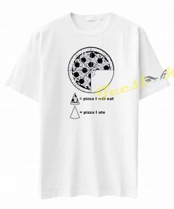 Pizza Pie Chart tees shirt