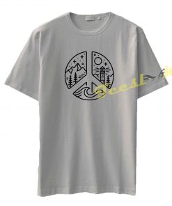 Camping And Hiking tees shirt