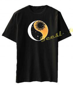Moon Yin Yang tees shirt