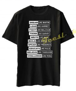 Black Futures Month tees shirt