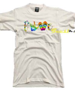 LGBT Beach Flip Flops tees shirt