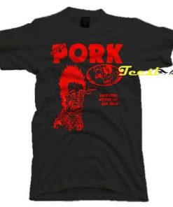 Charged PORK Rock&Roll tees shirt