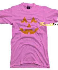 Jack o lantern distressed Tee shirt
