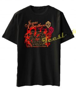 Jonas Brothers 2008 Tour Concert 02 Tee shirt
