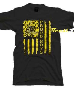 Proud Boys American Flag Tee shirt