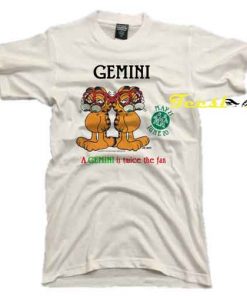 Vintage 1978 Garfield Gemini Tee shirt