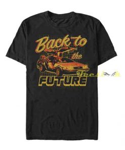 DeLorean Schematic Back To The Future shirt