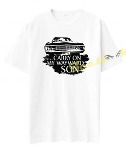 Supernatural Carry On My Wayward Son Tee shirt