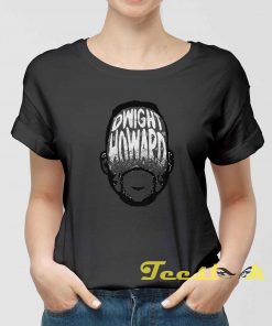Basketball Dwight Howard Player Silhouette Tee shirt