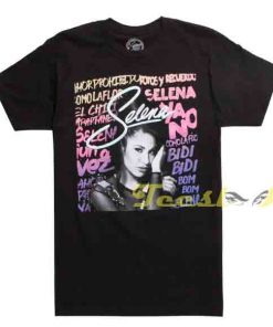 La Reina por vida Selena Grafity Tee shirt