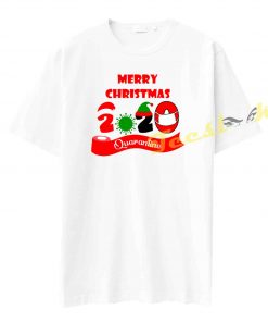 Merry Christmas 2020 Quarantine Tee shirt