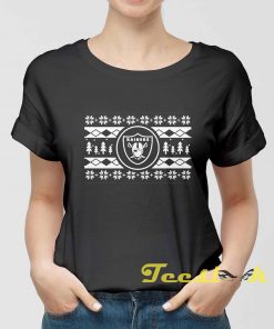 Oakland Raiders Christmas T shirt